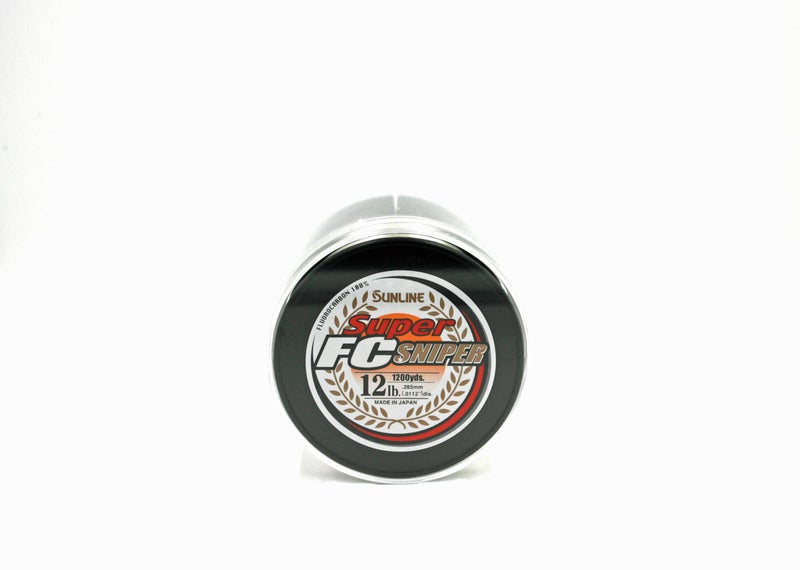 Sunline Super FC Sniper Fluorocarbon Fishing Line (Natural Clear, 12-Pounds/1200-Yards)